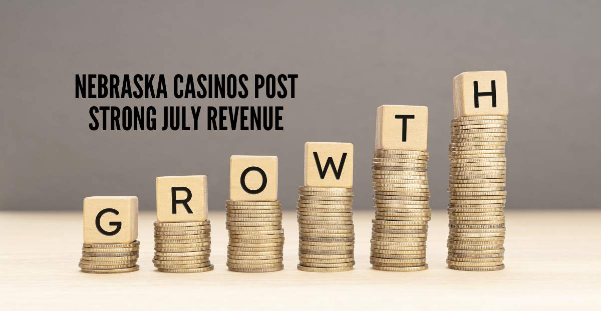 Nebraska Gaming Tax Revenue Increases for Third Consecutive Month