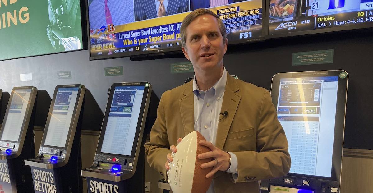 Kentucky Governor Beshear Announces Over $4.5 Million in Sports Betting Wagers